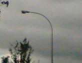 An empty lamp post on the Lisburn Road