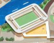 Model of Maysfield Stadium Proposal