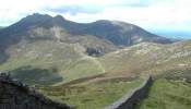 Mourne Mountains and Mourne Wall