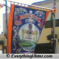 An Orange Banner paraded on 12th July 2005